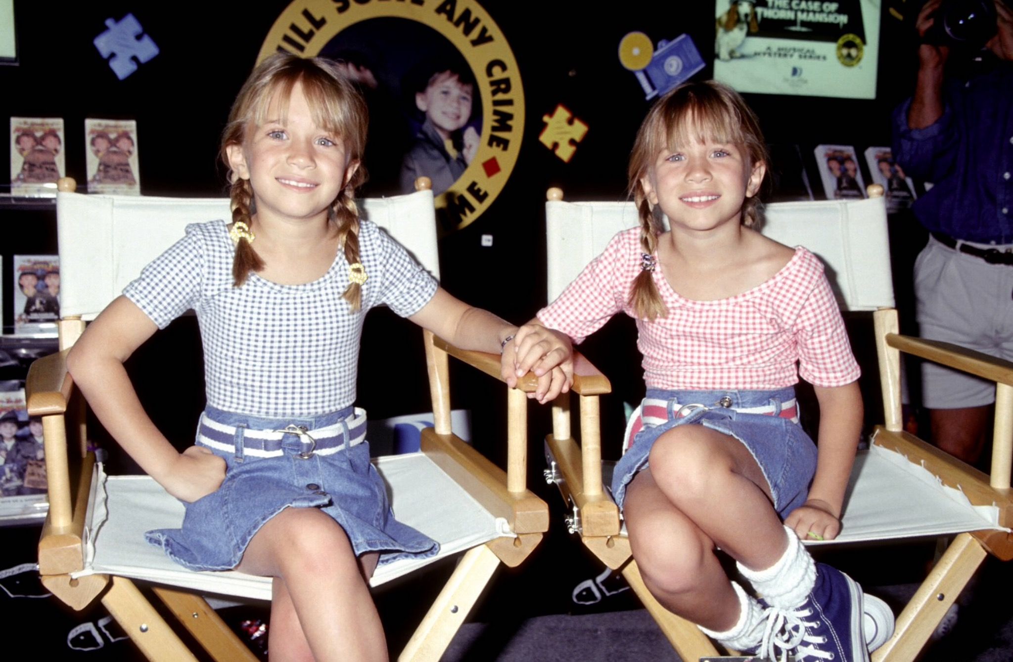 Mary-Kate and Ashley Olsen
